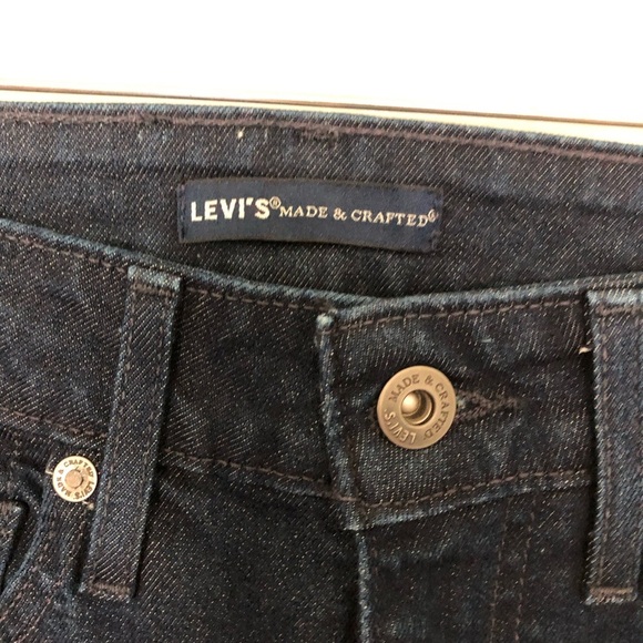 Levi’s Made & Crafted 721 Paneled High Rise Skinny Jeans 24/32 - Picture 5 of 12